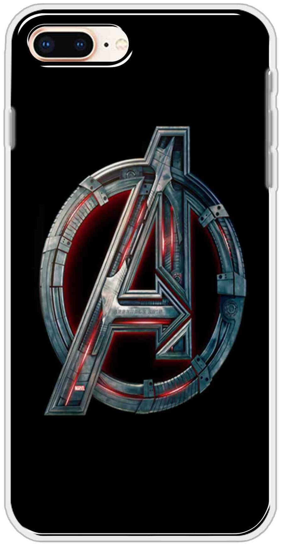 

SVISINDIA Silicone Back Cover For Apple iPhone 8 Plus ( Multi )