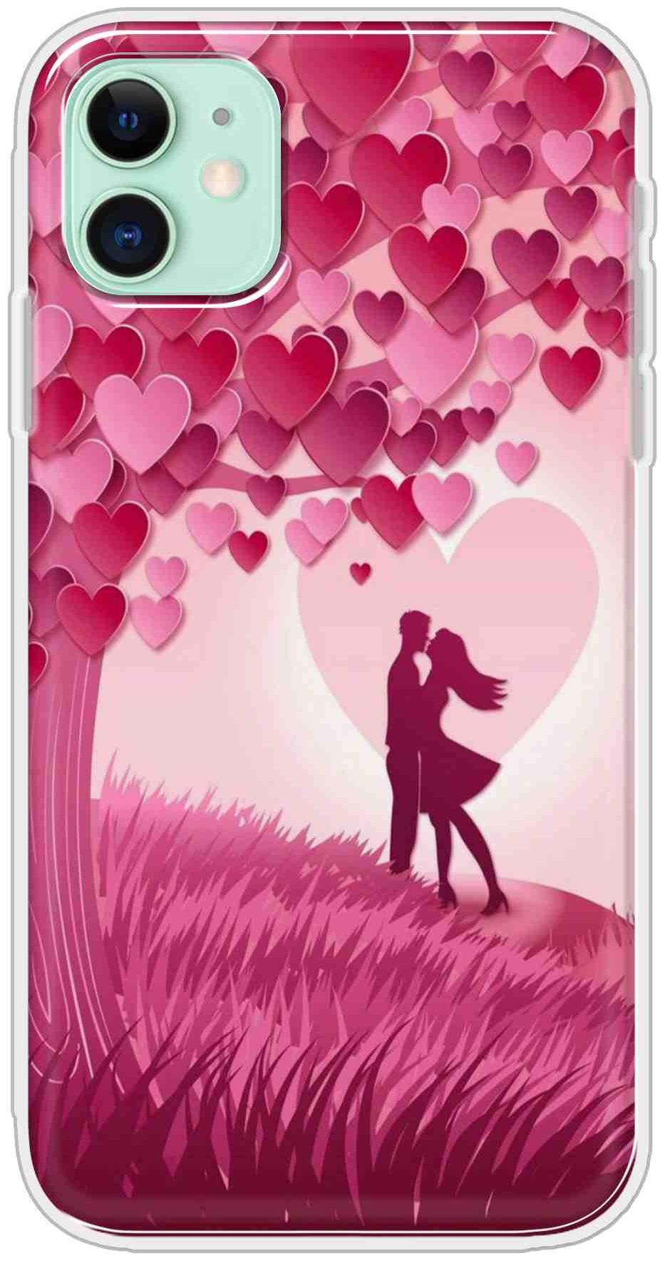 

SVISINDIA Silicone Back Cover For Apple iPhone 11 ( Multi )