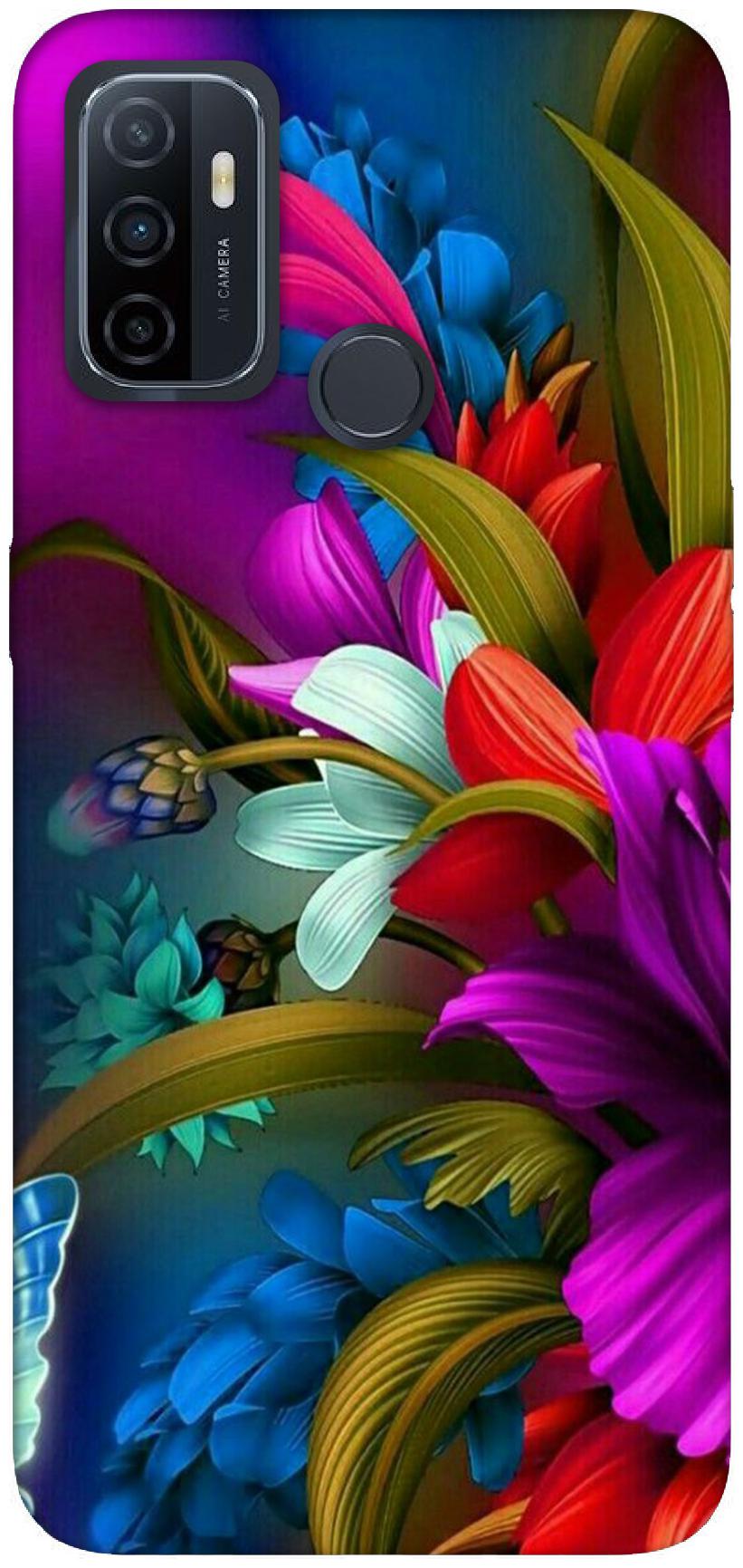 

Svisindia Printed Back Cover for Oppo A53