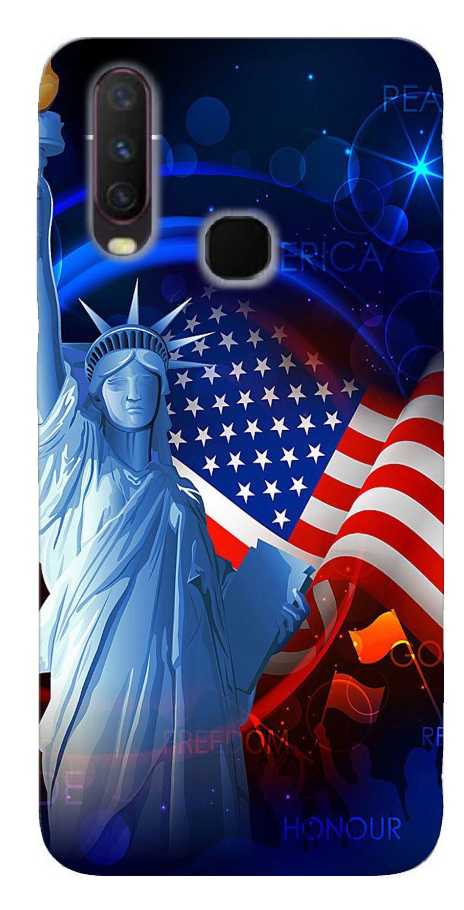 

SVISINDIA Printed Back Cover for Vivo Z5x