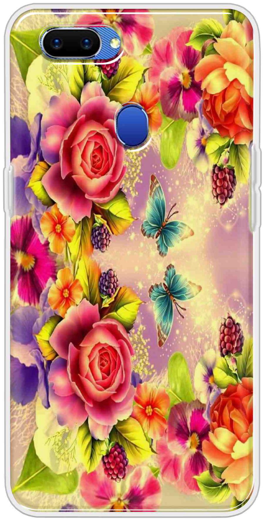 

SVISINDIA Silicone Back Cover For OPPO A5 ( Multi )