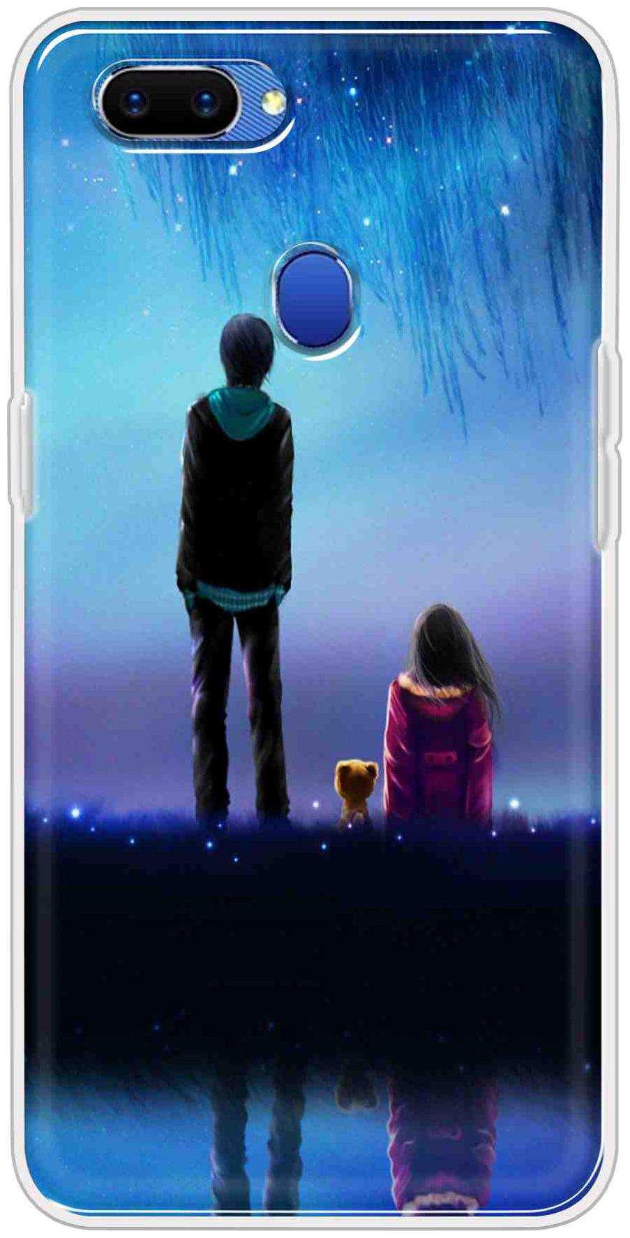 

SVISINDIA Silicone Back Cover For OPPO A5 ( Multi )