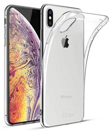 

SVISINDIA Silicone Back Cover For Apple iPhone XS max ( Transparent )