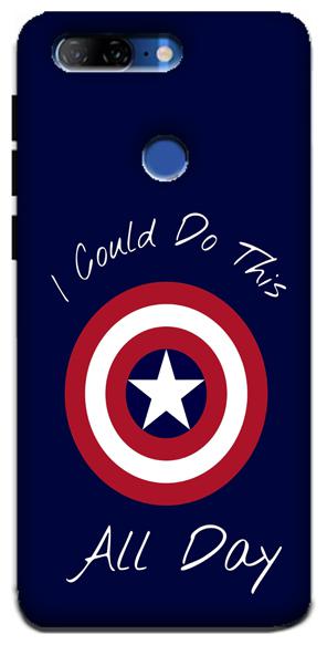 

SY Gifts Captian America Shield Mobile Lenovo K9 Mobile Back Cover Multi
