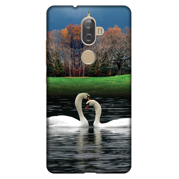 

SY Gifts Rigid Plastic Back Cover For Lenovo k8 Plus ( Multi )