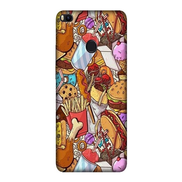 

SY Gifts Rigid Plastic Back Cover For Mi Max 2 ( Multi )