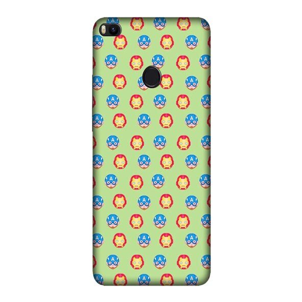 

SY Gifts Rigid Plastic Back Cover For Mi Max 2 ( Multi )
