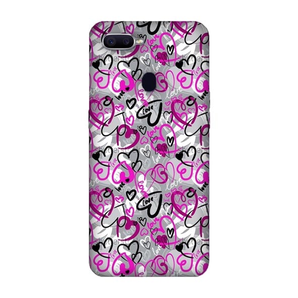 

SY Gifts Plastic Back Cover For OPPO F9 ( Multi )