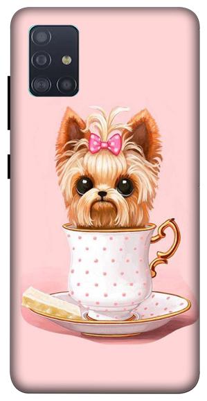 

SY Gifts Puppy Mobile Samsung Galaxy A51 Mobile Back Cover Multi