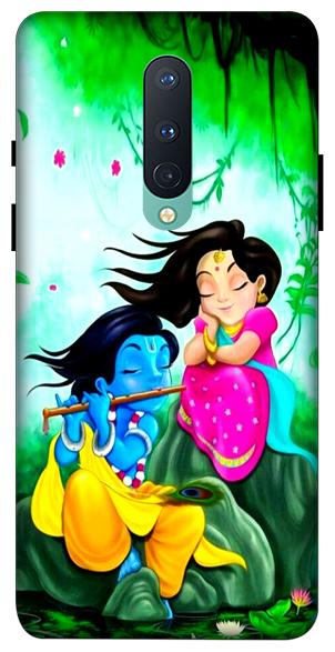 

SY Gifts Radha Krishna Mobile OnePlus 8 Mobile Back Cover Multi