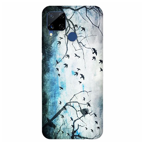 

SY Gifts Plastic Back Cover For Realme C15 ( Multi )