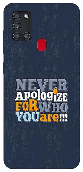 

SY Gifts Samsung A21s Mobile Back Cover Multi