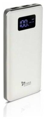 

Syska 10000 mAh Portable Power Bank - White