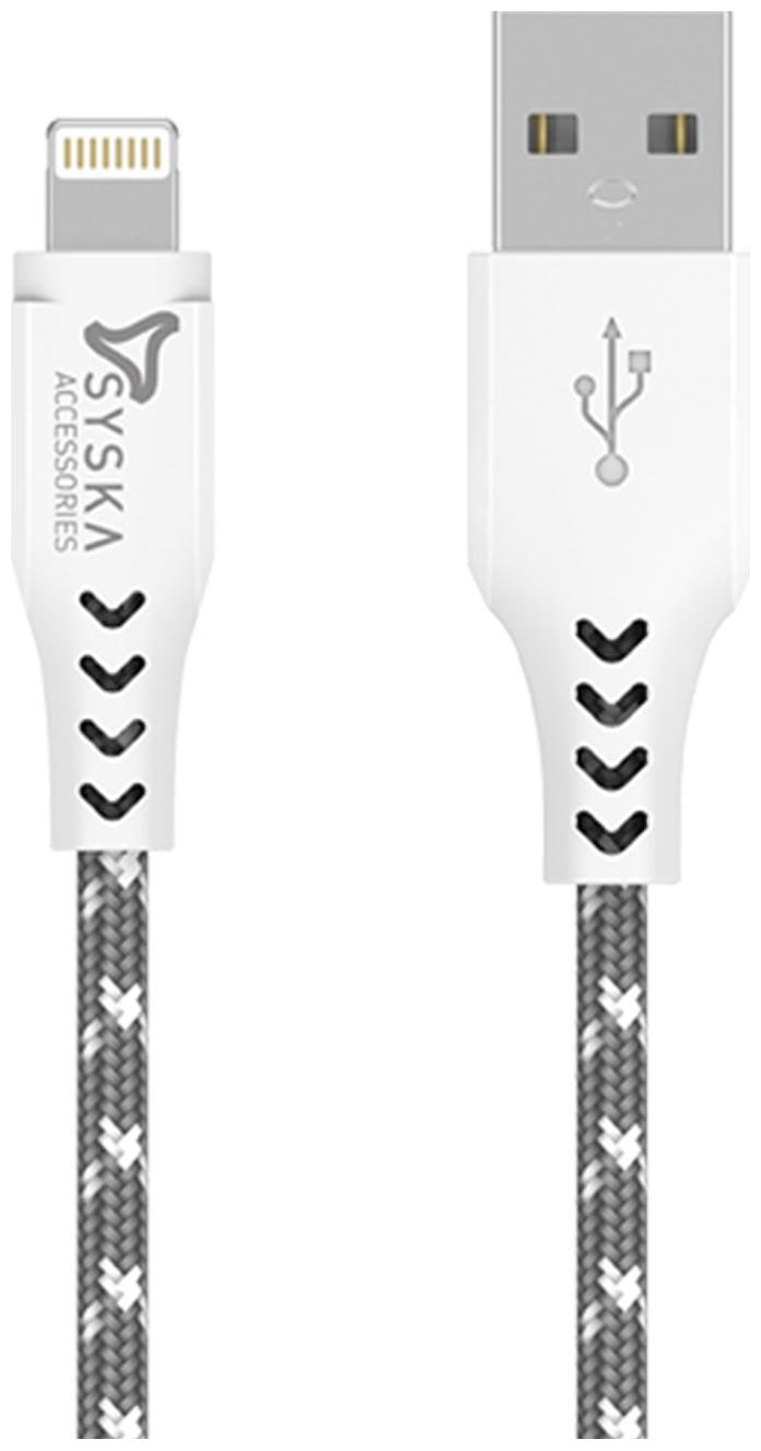 

Syska Mobile Lightning Cable (Grey)