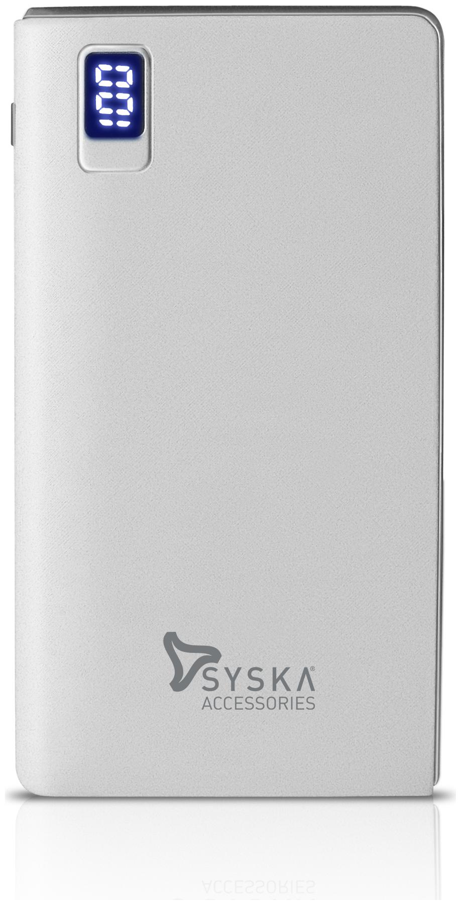 

Syska Boost 100 10000 mAh Portable Power Bank - White