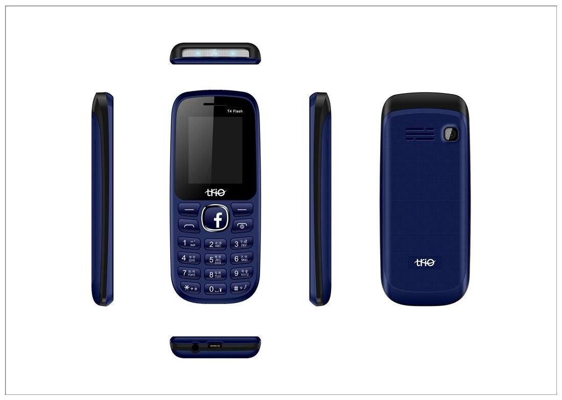 

Trio T4 Flash Dual Sim Navy Blue