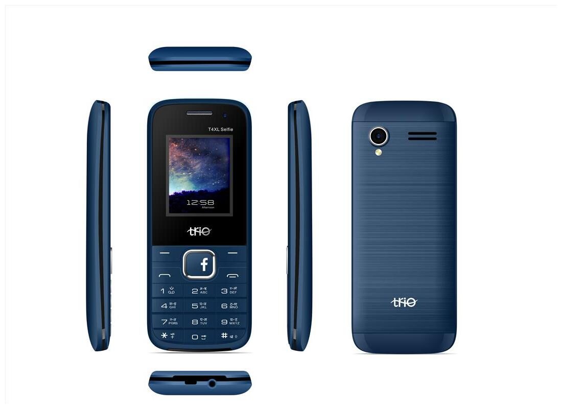 

Trio T4 XL Selfie Dual Sim Navy Blue