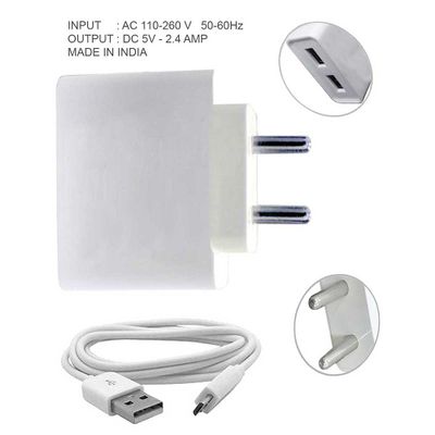 

TBZ 2 4Amp High Speed Universal Charger With USB Cable
