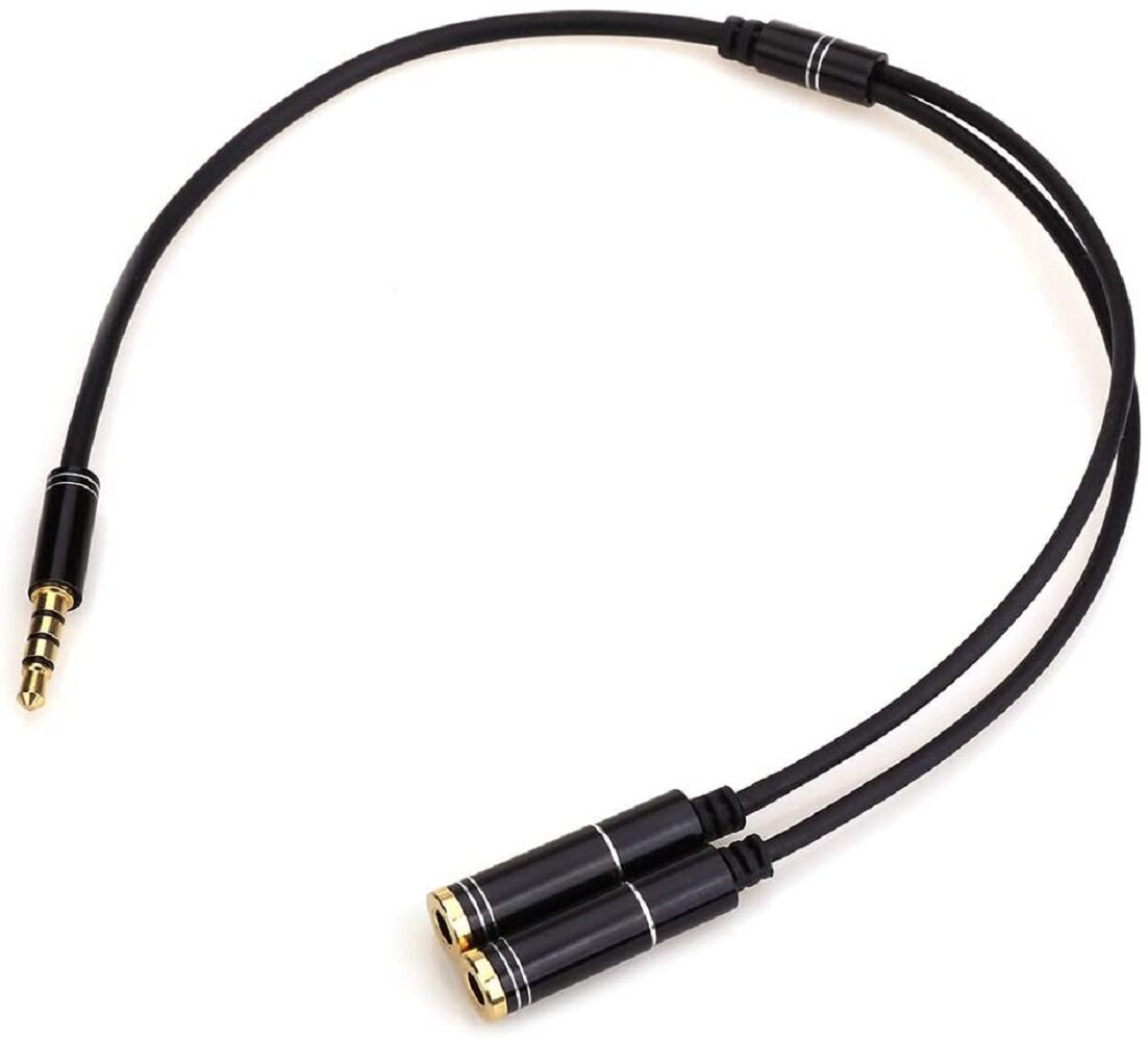 

Tech-X Headphone Splitter 3 5 mm Cable ( 0 8 m Multi )