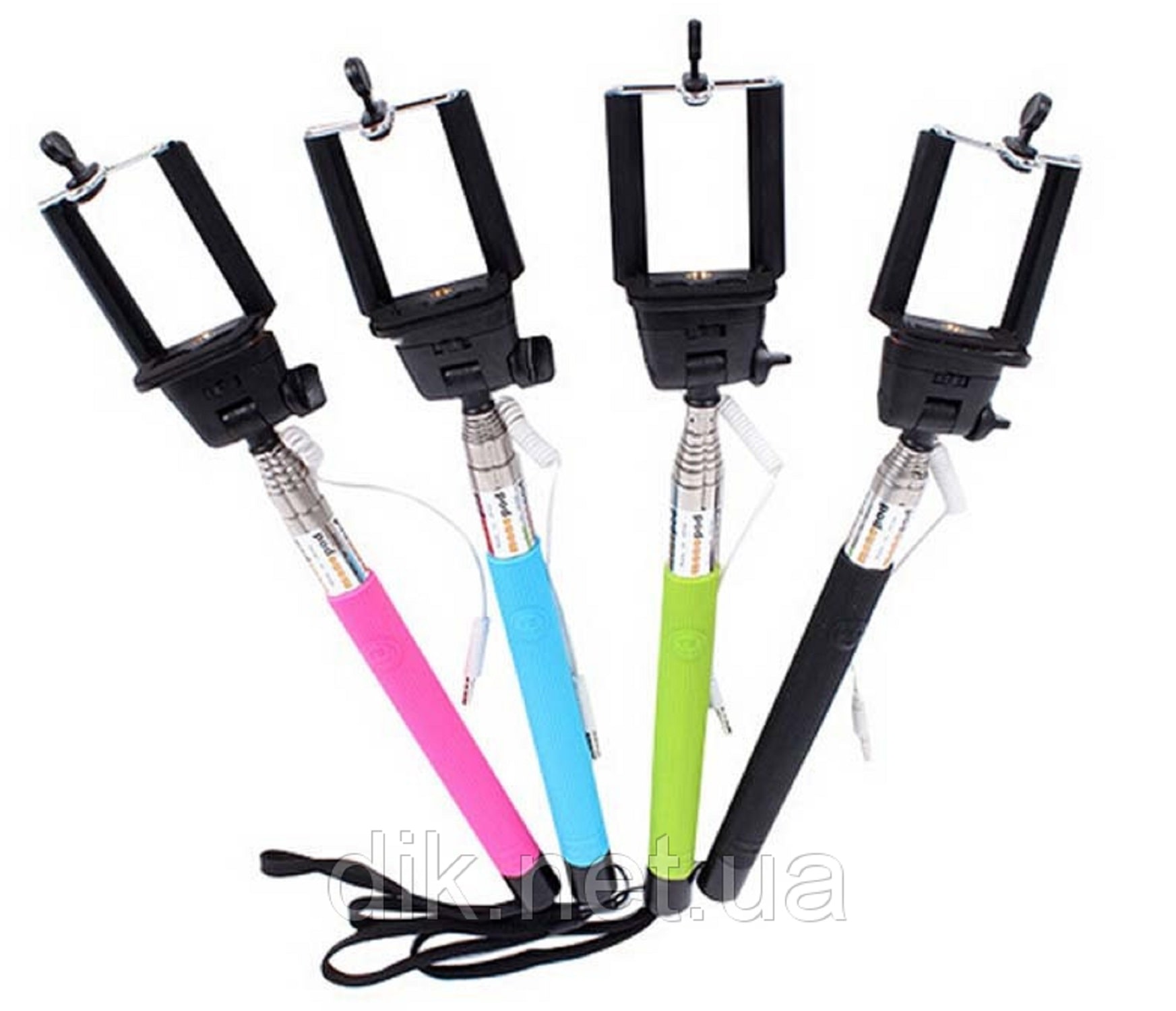 

Tech-X Selfie Stick with 3 5mm AUX Cable for Apple iPhone OR All Android Smartphones (Color May Vary)