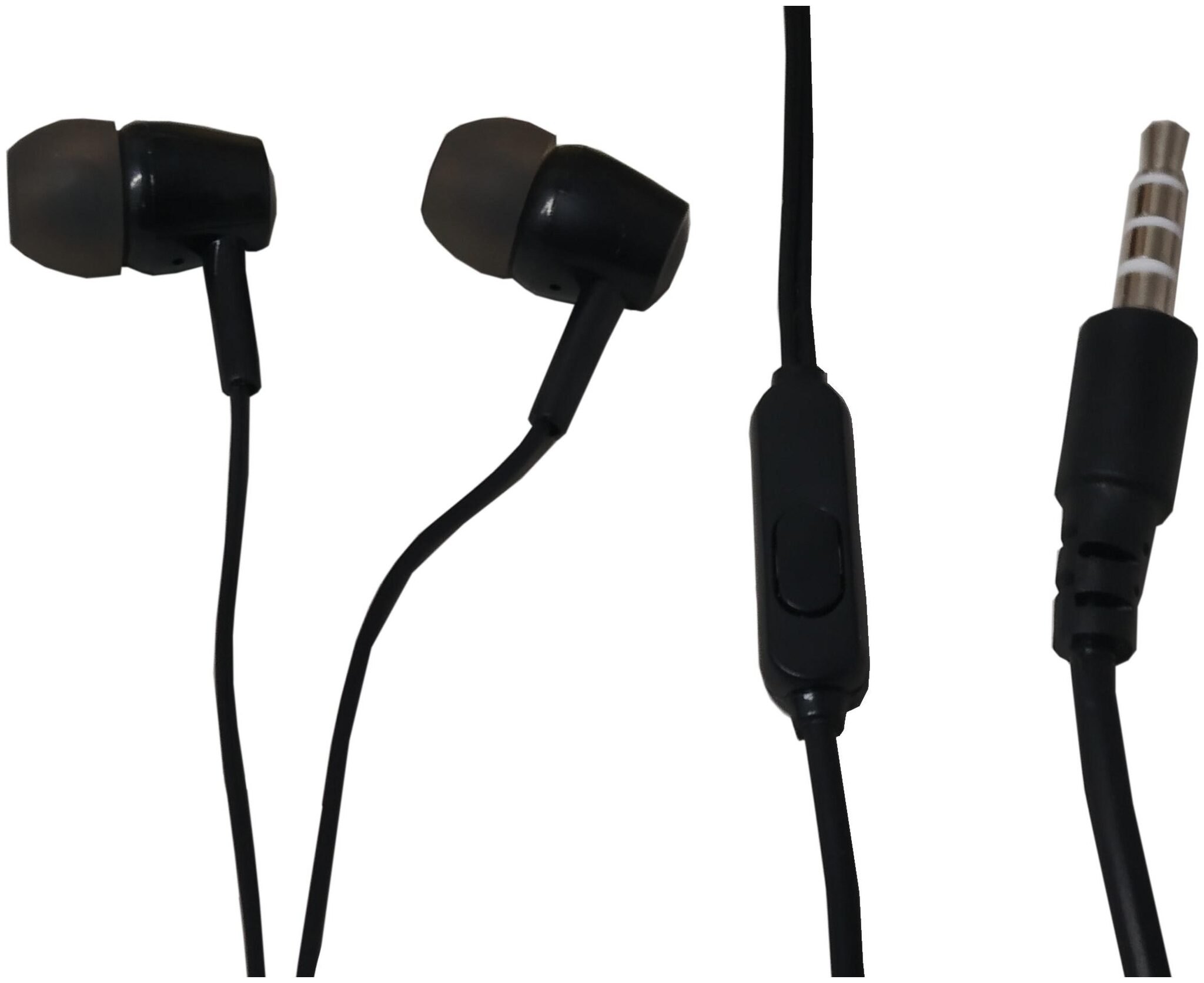 

Techvik (Set Of 2PC) Premium Quality Universal Sparky Full HD Stereo Sound 3 5 MM Jack Earphone With Mic Noise Cancellation Features Hands-Free (Black) In-Ear Wired Headphone ( Black )