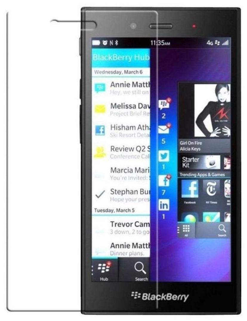 Tempered Glass Guard for BLackberry z3 by Cell Shop