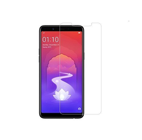 

Tempered Glass for Oppo Realme 1 (Transparent)-Full Screen Coverage (Except Edges)