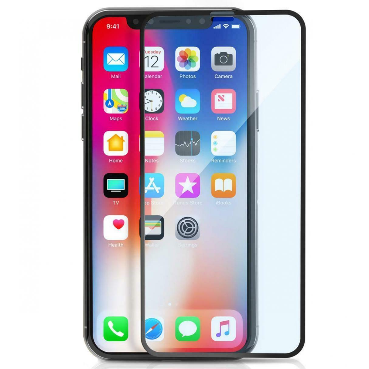 

TEMPERED GLASS SCREEN PROTECTOR ANTI-GLARE MATTE CURVED for IPHONE X XS PHONES