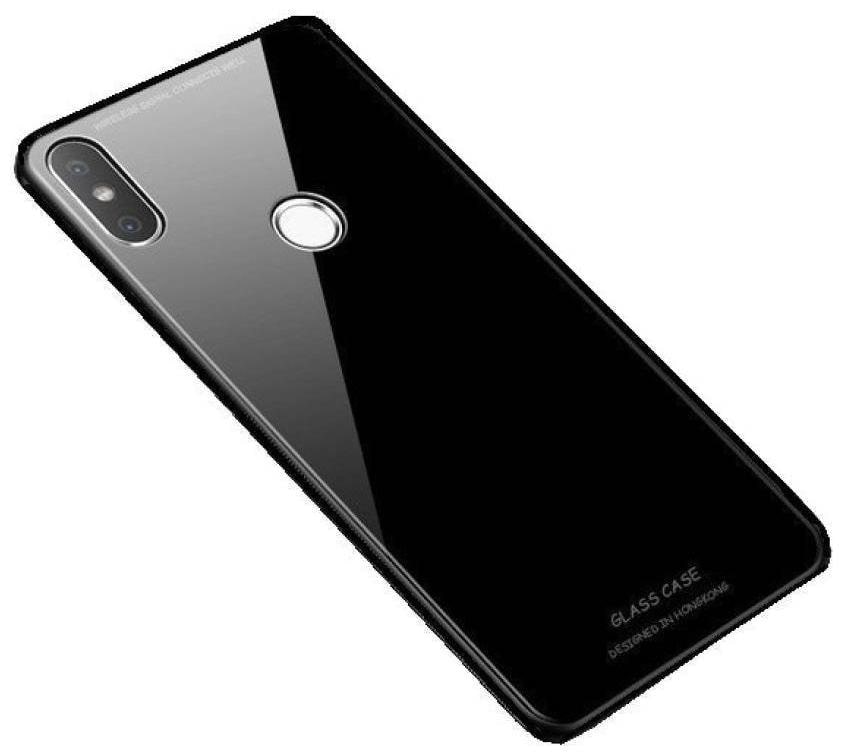 

Gohaps Glass Back Cover For Samsung Galaxy A10s ( Black )