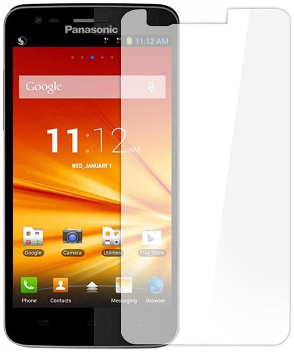 Tempered Glass For Panasonic Eluga A Pack Of 4