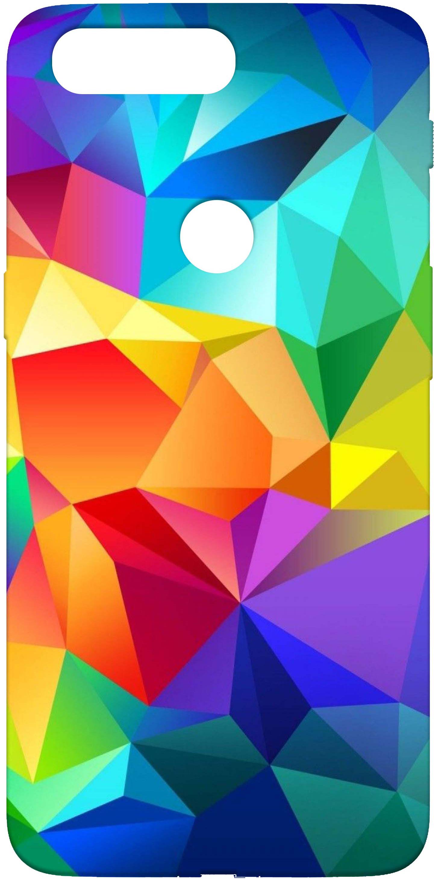 

THE GIZMO Silicone Designer Back Cover For OnePlus 5T ( Multi )