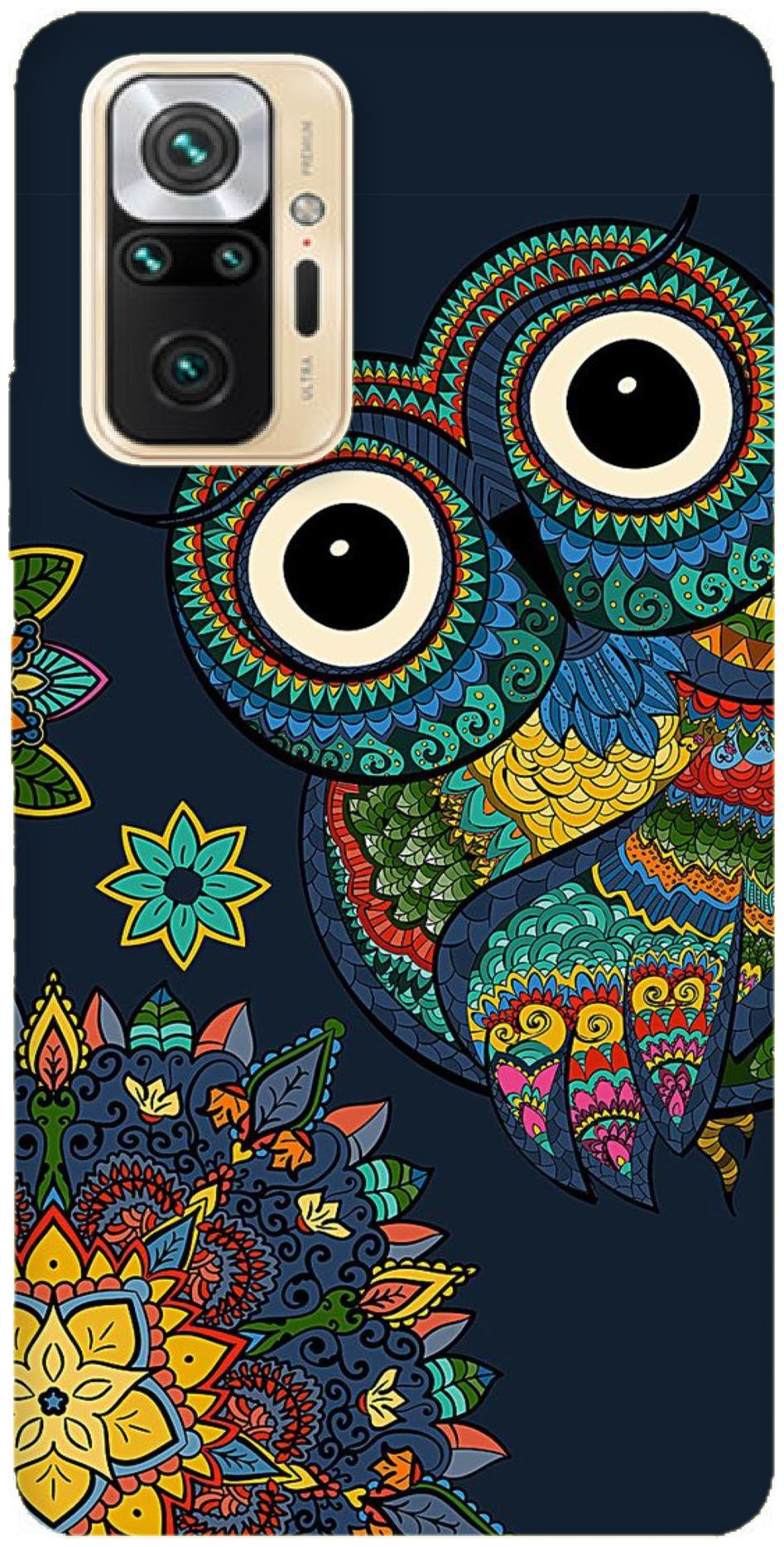 

The Wide Store Soft Silicon Printed Mobile Back Covers For Xiaomi Redmi Note 10 Pro Multi