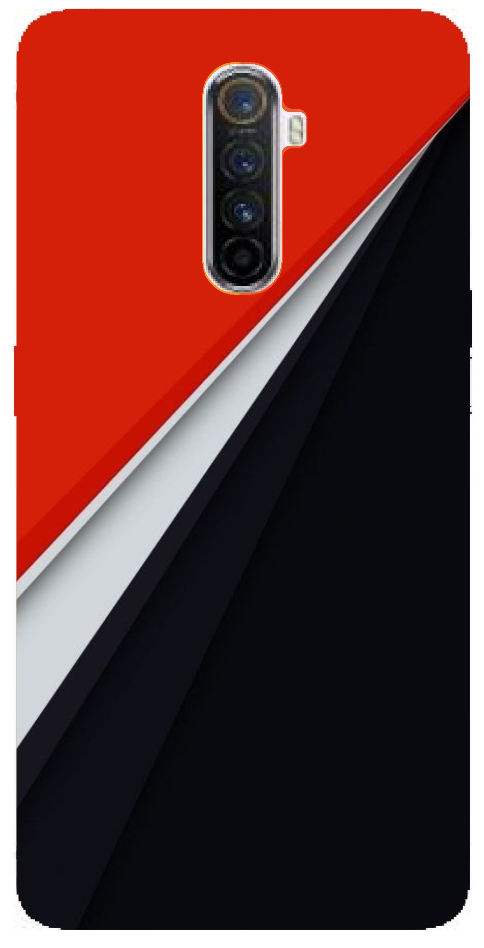 

The Wide Store Silicone Back Cover For Realme X2 Pro ( Multi )