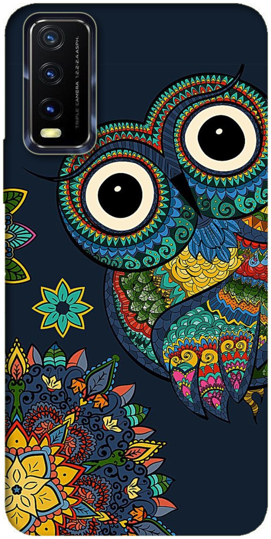 

The Wide Store Silicone Back Cover For Vivo Y19 ( Multi )