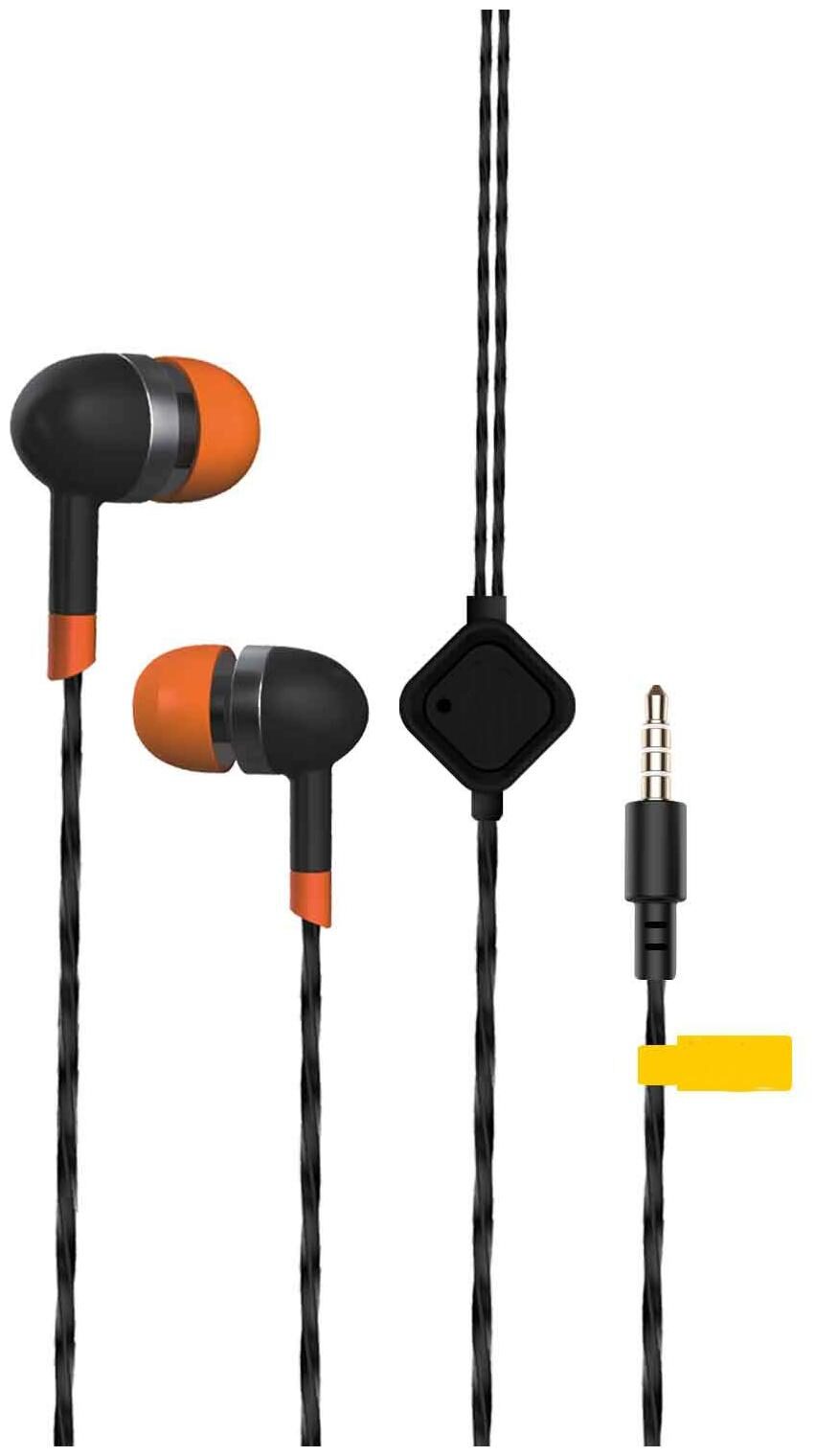 

Thundershoppe Ubon-31 In-Ear Wired Headphone ( Black Orange )