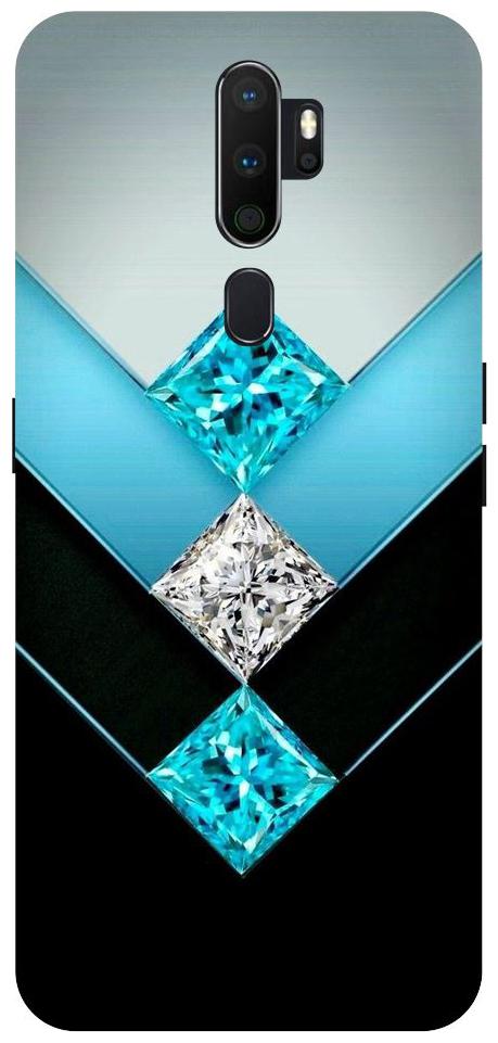 

TOLU SHAPES Silicone Back Cover For Oppo A9 2020 ( Multi )