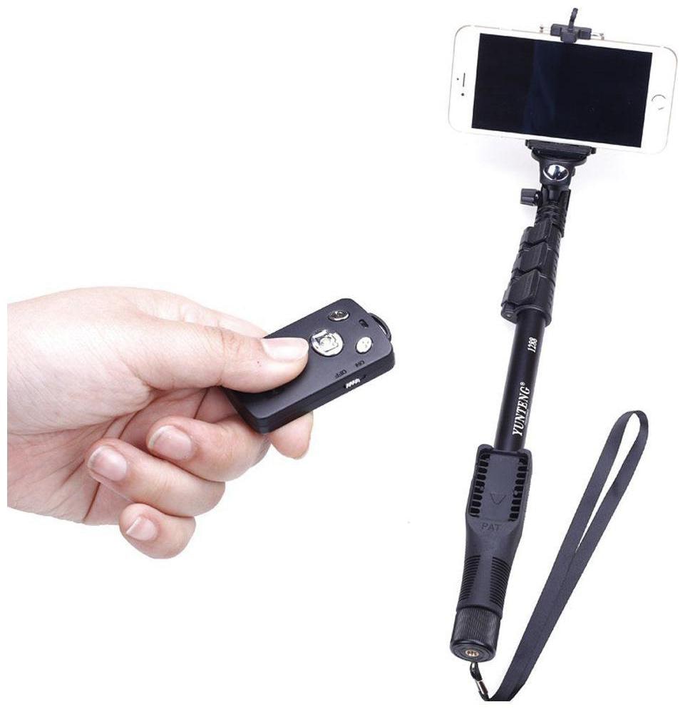 

Tripods Monopods Selfie Sticks ( YT-1288 Professional Monopod Selfie Stick with Bluetooth Shutter) BY TSV