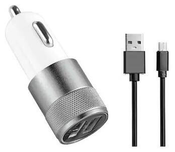 

TRUETEK 2 1 A Car Charger - 2 USB Ports