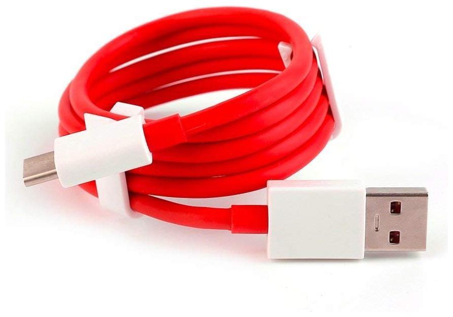 

TSV 100 Orignal One Plus X Compatible USB Type C Charging Cable 1 m Length (Red)