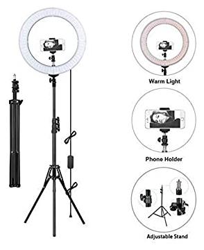 

TSV 10Inch Selfie Ring Fill LED Light with Tripod Stand