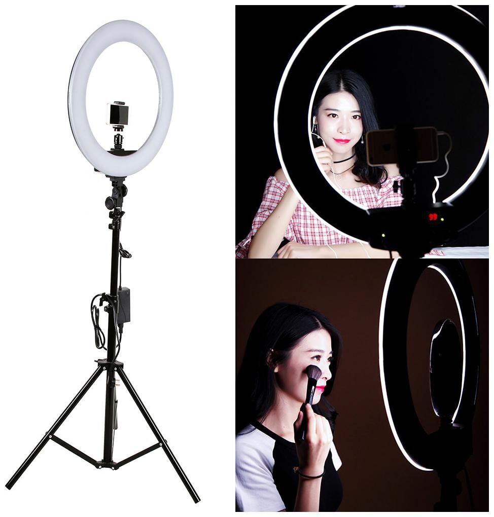 

TSV 14 inches Selfie Ring Fill LED Light with Tripod Stand