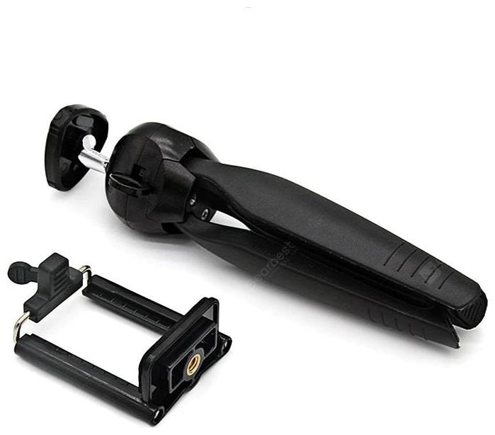 

TSV 2 in 1 Selfie Stick And Mini Tripod (Black) With Magnetic Earphone With Magnetic Earphone
