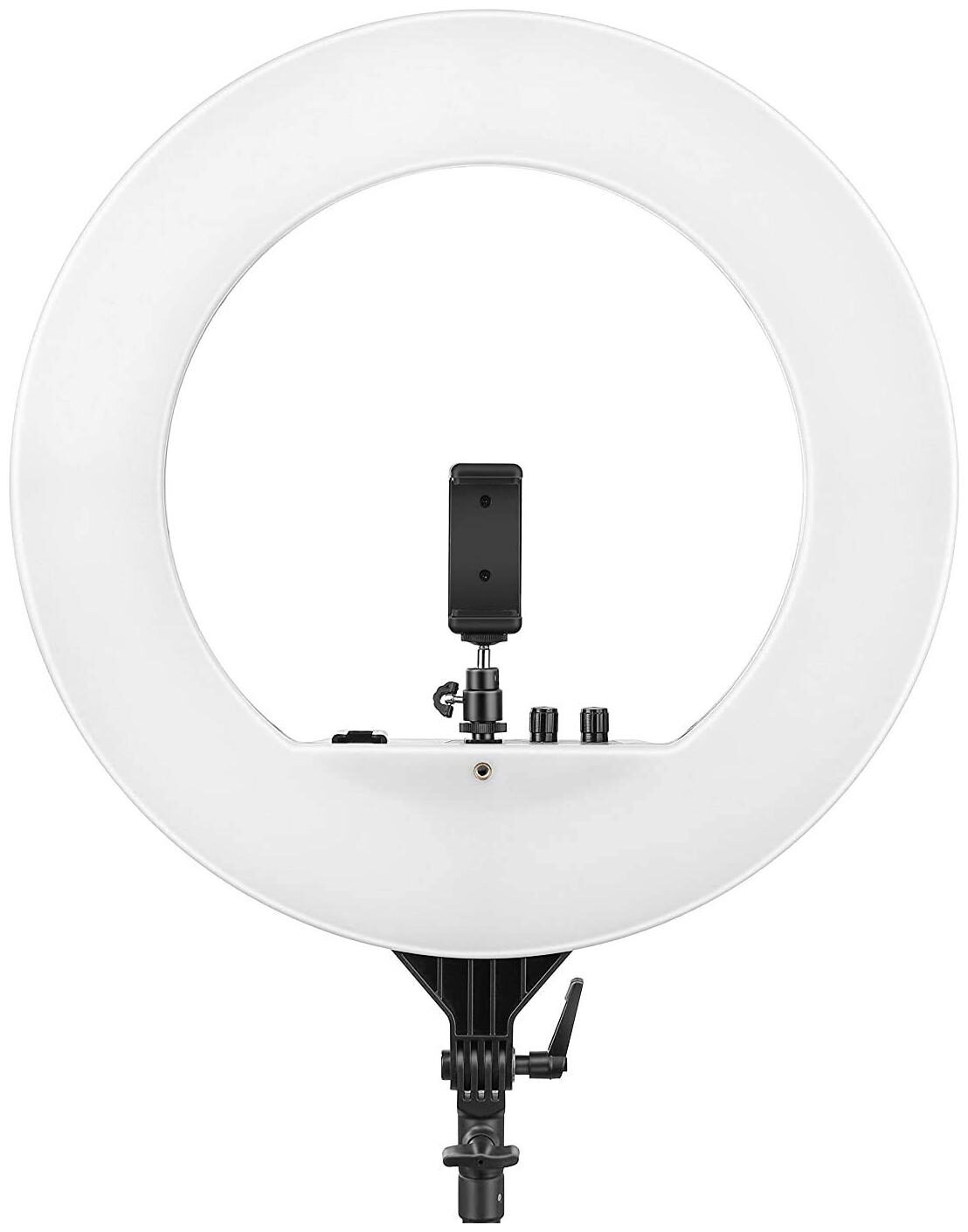 

TSV Big LED Selfie Ring Light with 3110 Tripod for Camera Smartphone to Capture Photo and Video with 3 Mode Light