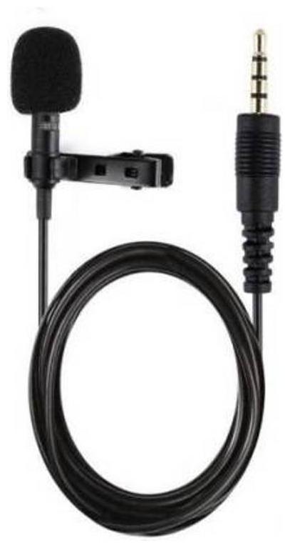 

TSV Digital Noise Cancellation Clip Collar Mic Condenser For Youtube Video Interviews Lectures News Travel Videos Mike for Mobile