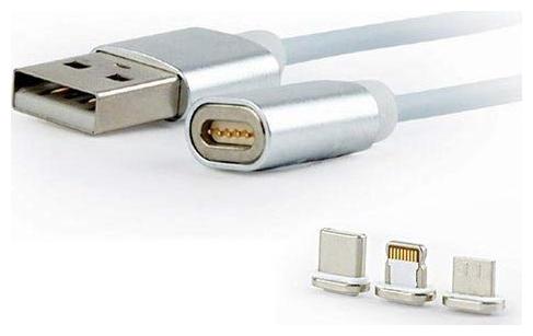 

TSV Magnetic Charging Multi Cable ( 0 1 Mtr Silver )