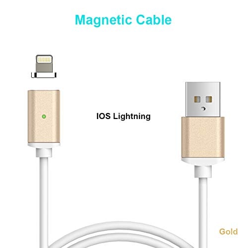 

TSV DM-M12 LED Indicator Magnetic USB Cable 3 in 1 Wire Lighting Micro USB Type-C for Smart Mobiles