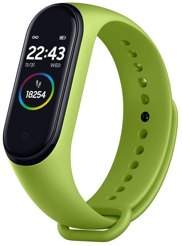 

TSV M4 Smart Fitness Band-Compatible With All Devices Green