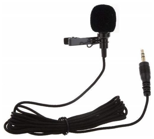 

TSV Microphone For Bloggers And Vloggers Lapel Mic Clip-on Omnidirectional Condenser for Iphone Ipad Samsung Android Windows Smartphones(Black)