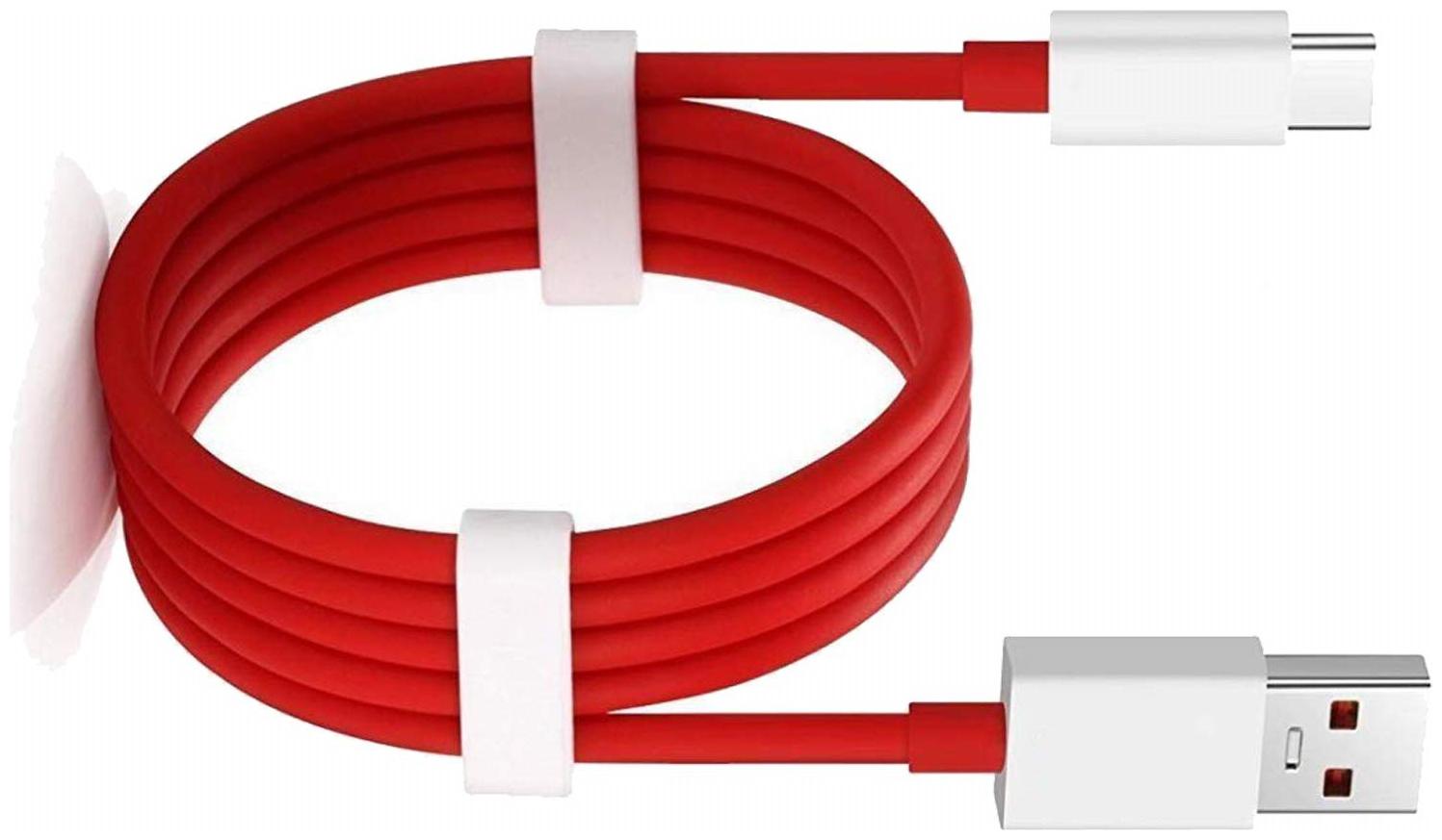 

TSV Orignal Flexible Charging Cable Type C Cable Design For Samsung Galaxy S10 Plus (Red)