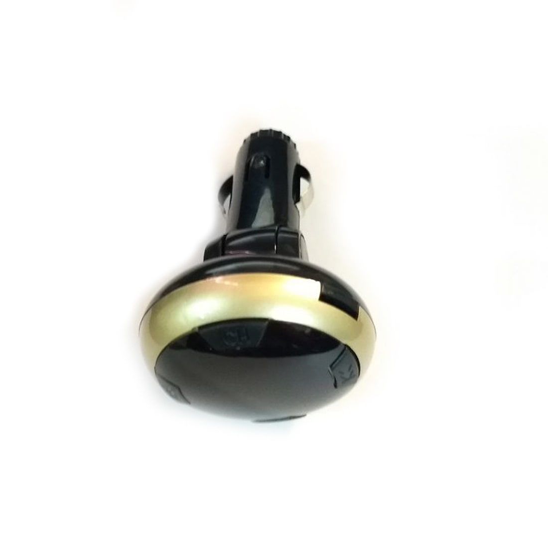 

TSV Q8 Wireless Car Charger For Mobile Full frequency FM transmitter Digital Display Supports Line audio input Golden